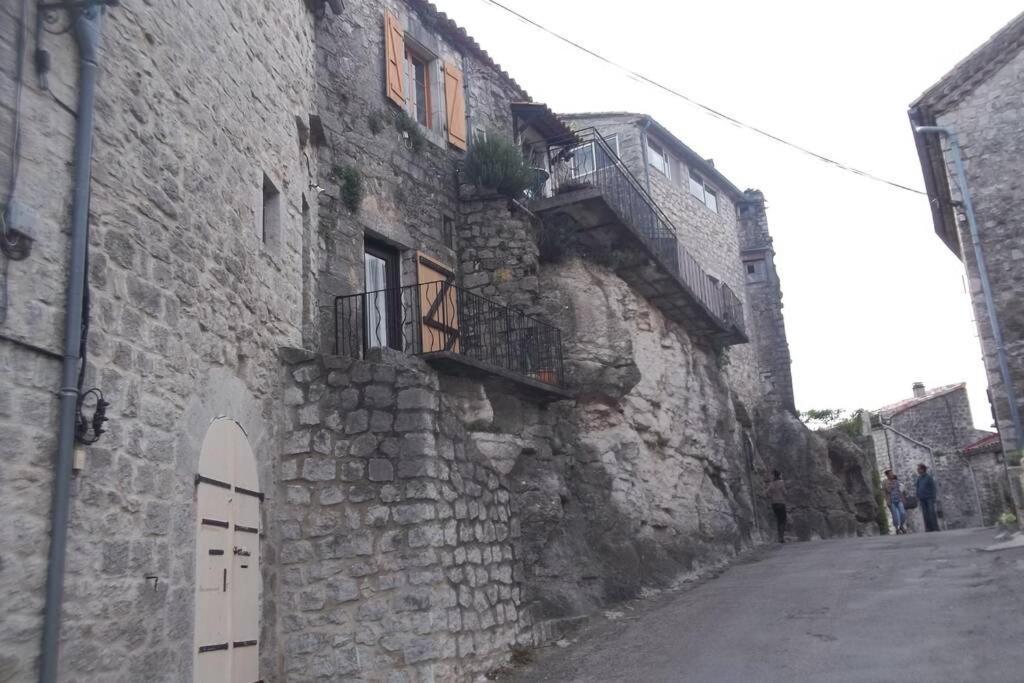 Maison Pierre Et Voute Au Coeur Du Village Balazuc Exteriér fotografie