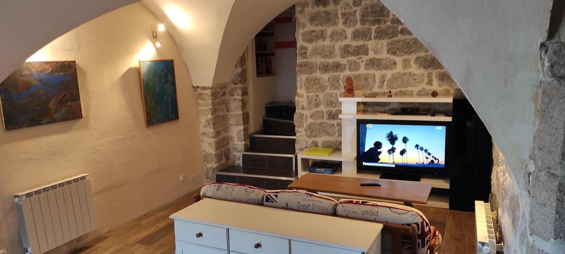 Maison Pierre Et Voute Au Coeur Du Village Balazuc Exteriér fotografie