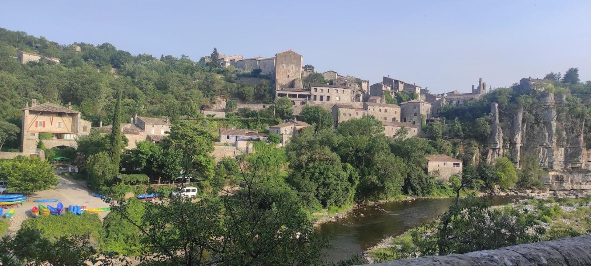 Maison Pierre Et Voute Au Coeur Du Village Balazuc Exteriér fotografie