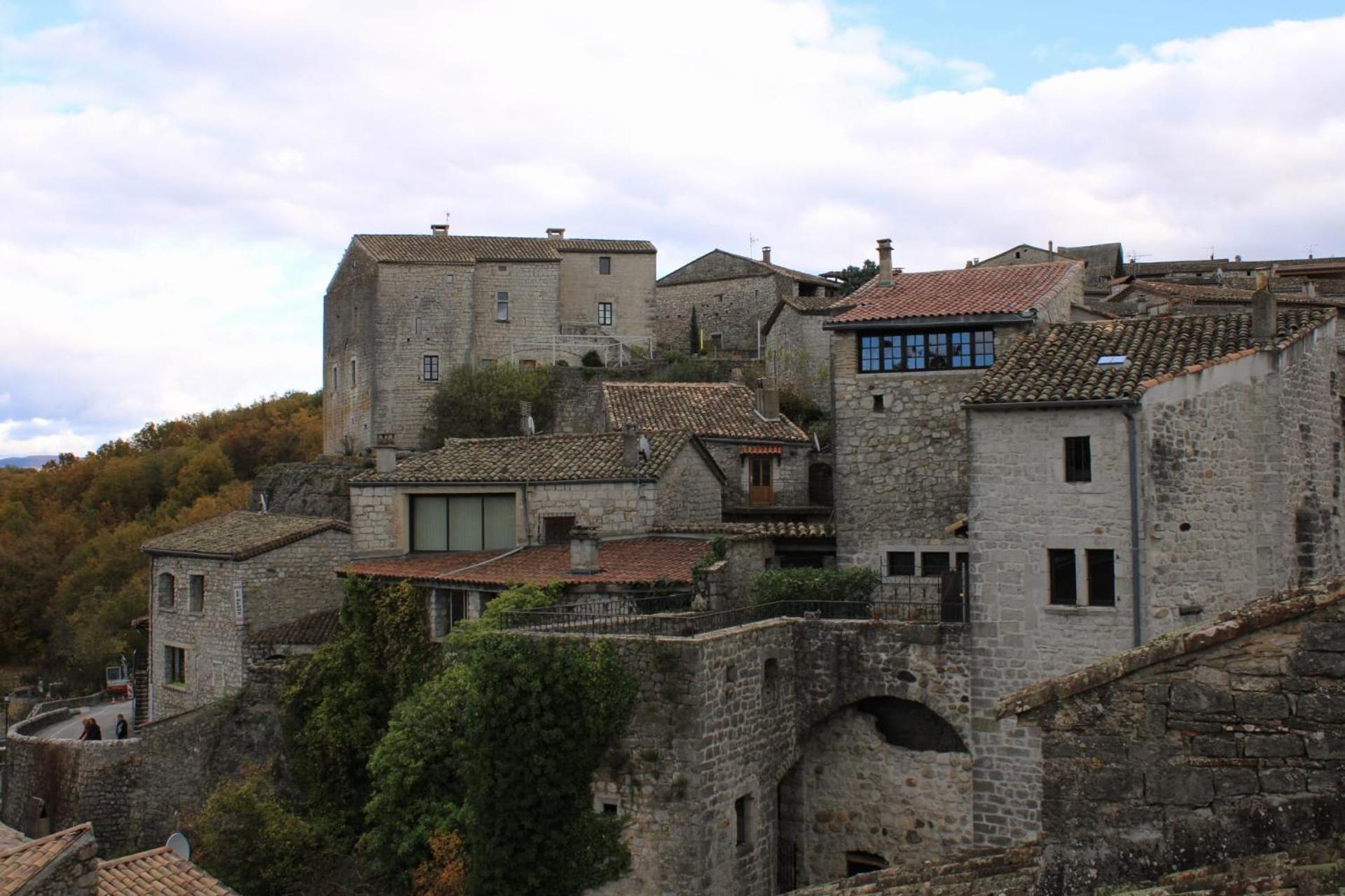 Maison Pierre Et Voute Au Coeur Du Village Balazuc Exteriér fotografie
