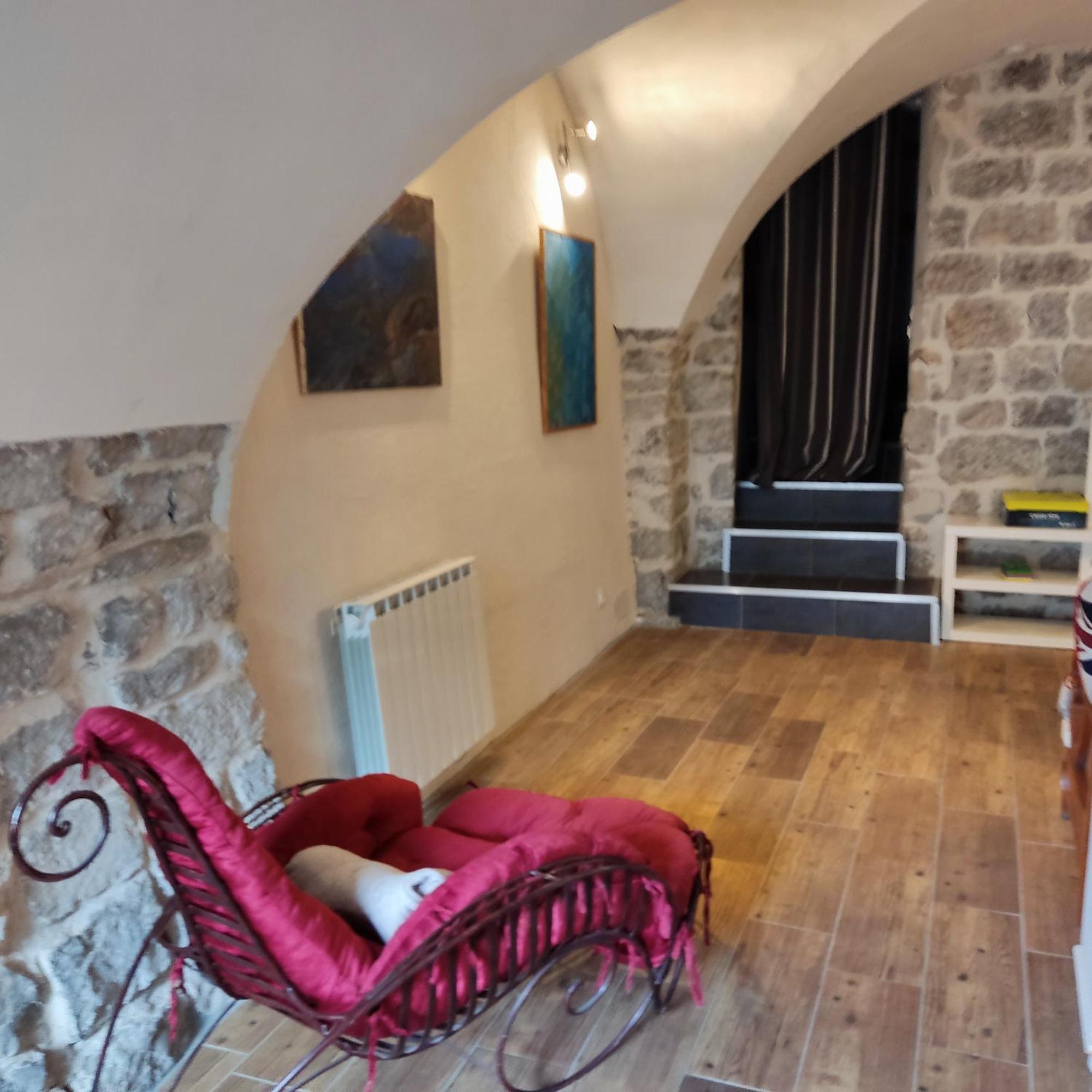 Maison Pierre Et Voute Au Coeur Du Village Balazuc Exteriér fotografie