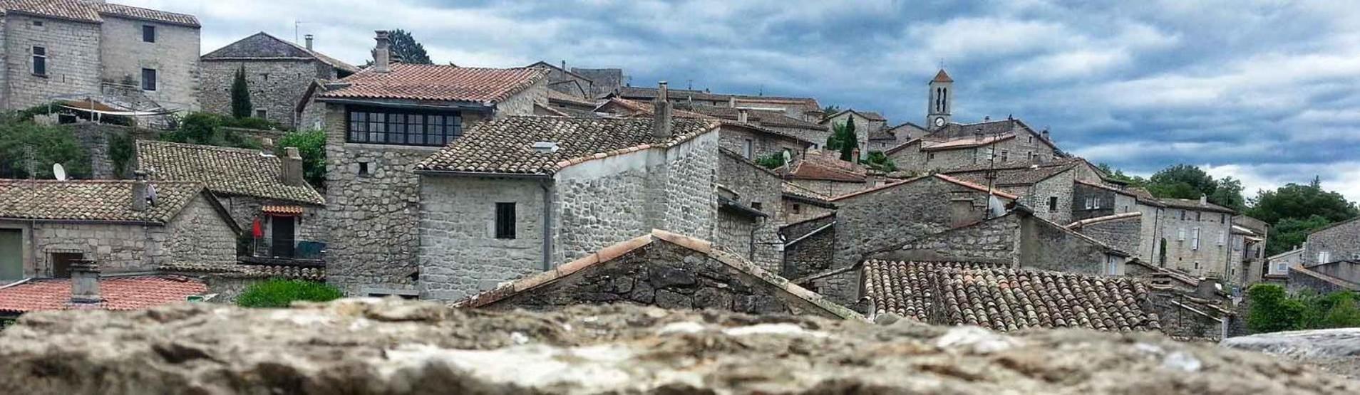 Maison Pierre Et Voute Au Coeur Du Village Balazuc Exteriér fotografie